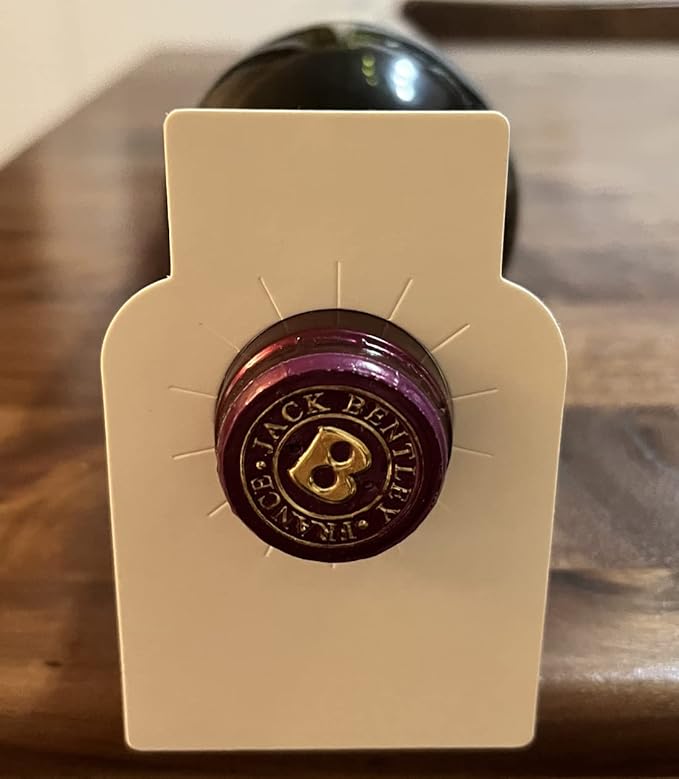 Wine Bottle Tags for Cellar Collection, Champagne,Hanging Labels for Name,Year,Tasting Notes (150Pack-3 Colors)
