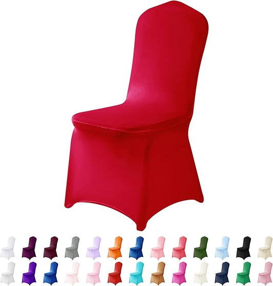 Spandex Chair Cover,12PCS,Chair Covers,Living Room Chair Covers,Removable Chair Cover Washable Protector Stretch Chair Cover for Party, Banquet,Wedding Event,Hotel(Black)