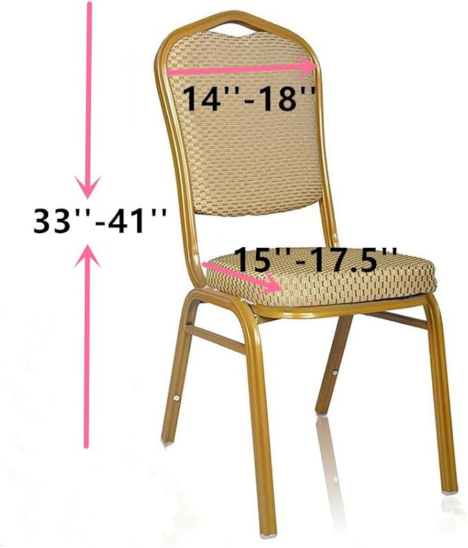 2pcs Stretch Polyester Spandex Dining Chair Cover Covers Slipcovers for Wedding Banquet Party (White, 2)