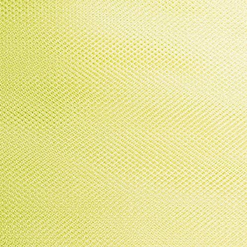 Expo International Premium Shiny Tulle, Bolt of 54” X 25 Yards, Polyester Fabric for Wedding, Floral, or Party Decorations, Easy-to-Use, Yellow, Pack of 1
