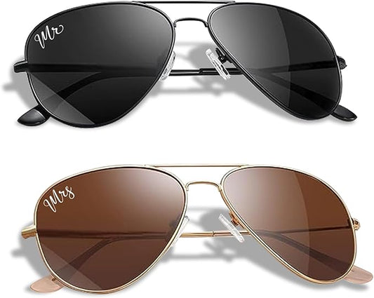 Wedding Sunglasses For Bride And Groom | Wedding Accessories & Bride And Groom Gifts For Honeymoon