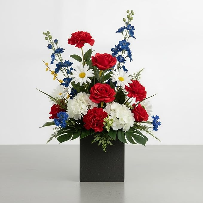 XCEL Floral Foam for Flower Arrangements Floral Foam Blocks - Reusable, Weather Resistant Craft Foam Fresh & Artificial Flower Arrangements, Styrofoam Block (Black 9" x 3" x 3" - 4 Pack)
