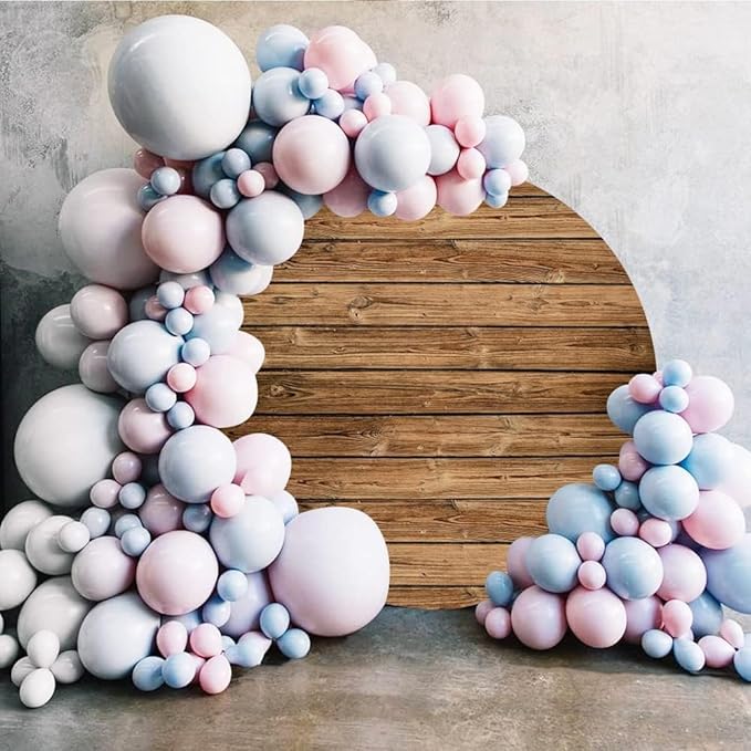 Rustic Wood Round Backdrop 7.5ft Wooden Round Photo Backdrop Brown Wood Circle Backdrop Vintage Wood Wall Round Backdrop Birthday Party Backdrop Baby Shower Party Photoshoot Background
