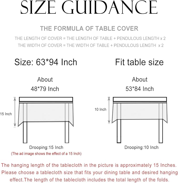 patdrea Elegant French Linen Tablecloth,Rectangular,94"x63"-Lucerne A | Vintage Large Table Cloth for Rectangle Table,Blue and White Chinoiserie Print,for Dining Room Tea Party Thanksgiving