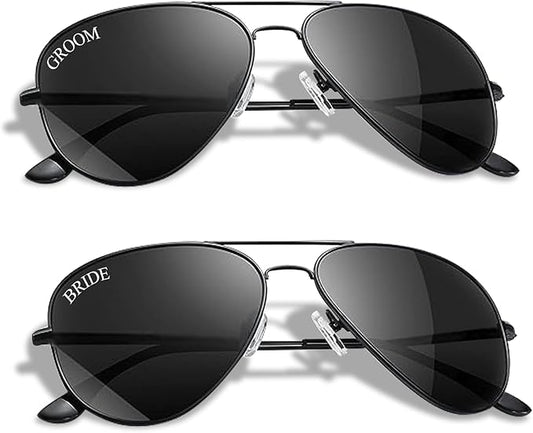 Wedding Sunglasses For Bride And Groom | Wedding Accessories & Bride And Groom Gifts For Honeymoon