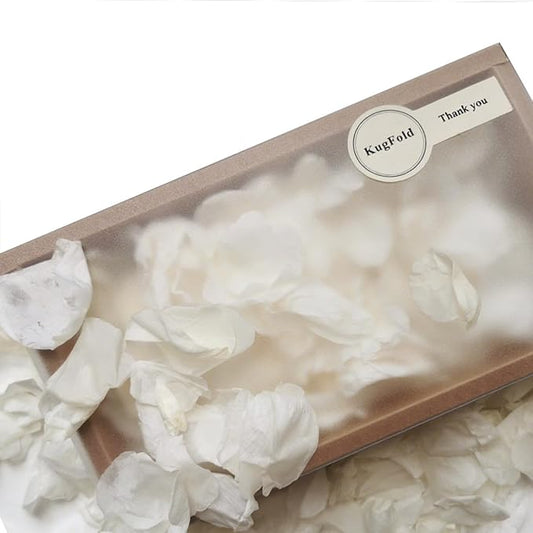 3.52oz Real White Rose Petals,Natural Petals For Wedding Party Decorations,Dried Flower Confetti,Rose Flower Girl,Table Centerpieces,Bridal Shower,Romantic Night,Proposal Decor