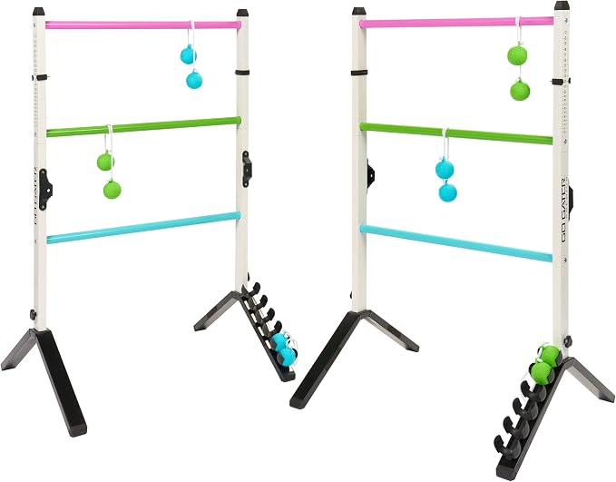 EastPoint Sports Go! Gater Premium Steel Ladderball Set - Features Sturdy Steel Material, Built-in Scoring System, Complete with All Accessories