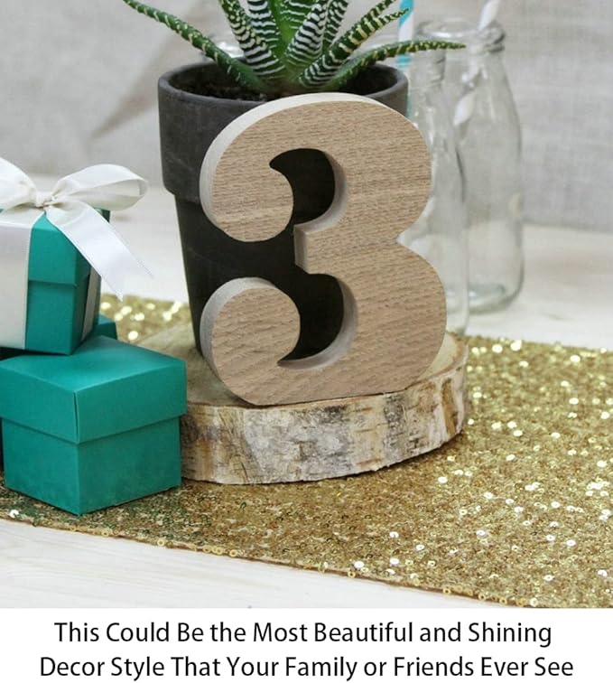 ShinyBeauty 12" x 108" Light Gold Sequin Table Runner | Elegant Dining & Coffee Table Decor | Perfect for Christmas, Weddings, and Parties | Durable & Sparkly Linen Table Runner
