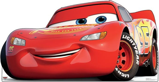 Cardboard People Lightning McQueen Life Size Cardboard Cutout Standup - Disney Pixar's Cars 3 (2017 Film)