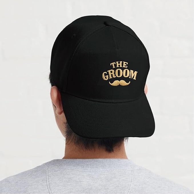 Party Gifts & Beyond Groomsman Baseball Hat 7 Packs Groomsmen Gifts Trucker Hats Team Groom Men's Hat for Bachelor Party