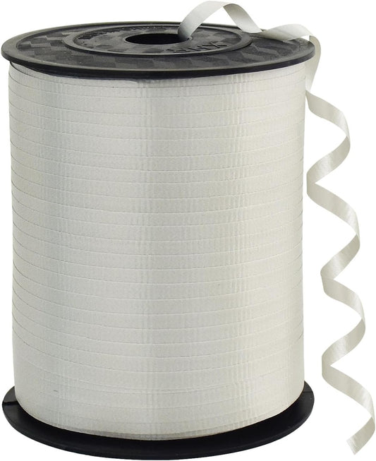 BEISHIDA 500 Yards Matte Silver Curling Ribbon Balloon String Crimped Ribbons for Gift Wrapping Ribbon for Birthday Halloween Party Decoration Festival Art Craft Christmas Gift Wraps