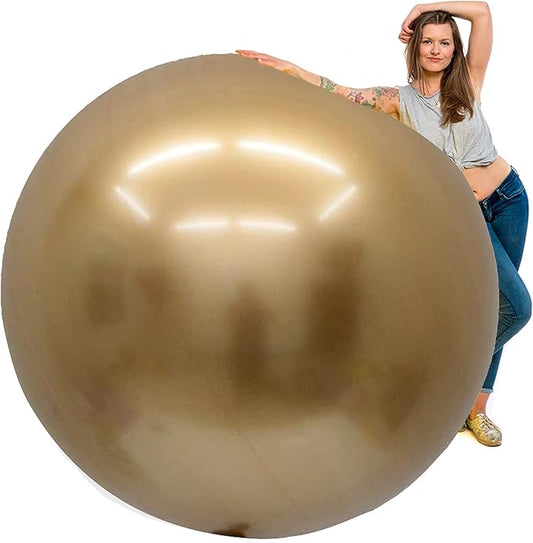 | Giant Balloons 72 Inch Jumbo | Ready to Inflate with Air, Helium or Fill with Water | Decorate Your Events