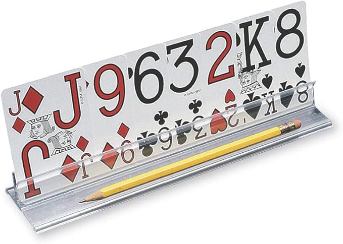 SP Ableware 15-Inch Clear Plastic Playing Card Holder (712520015)