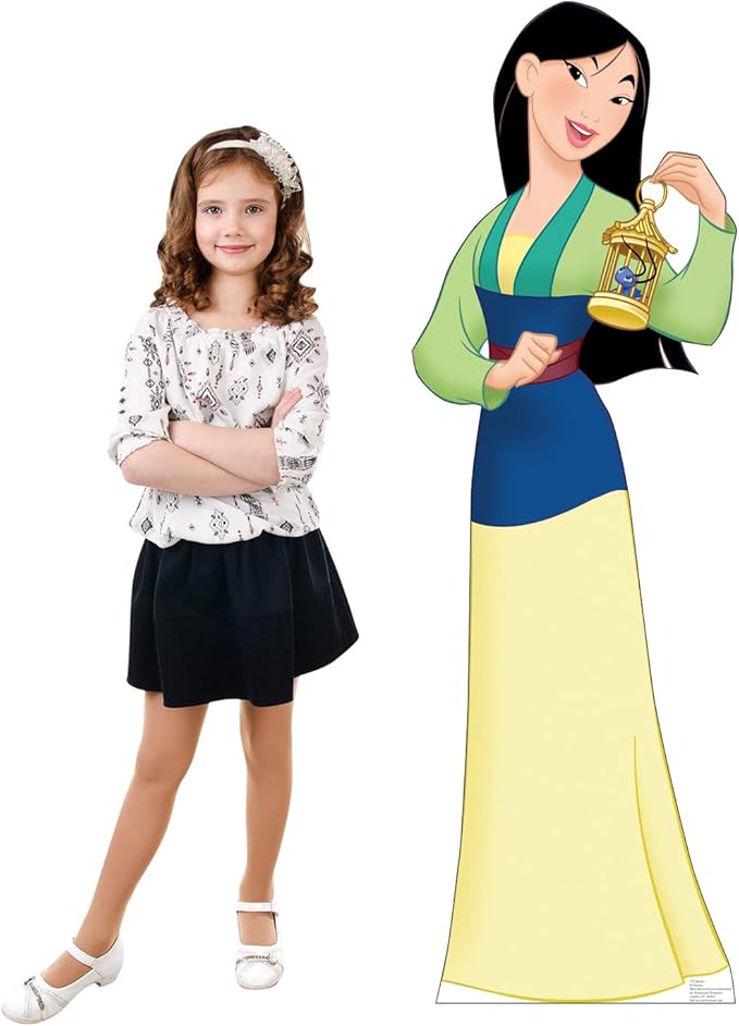 Cardboard People Mulan Cardboard Cutout Standup - Disney
