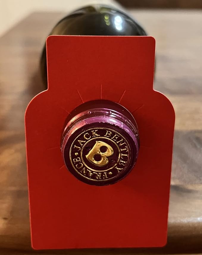 Wine Bottle Tags for Cellar Collection, Champagne,Hanging Labels for Name,Year,Tasting Notes (150Pack-3 Colors)