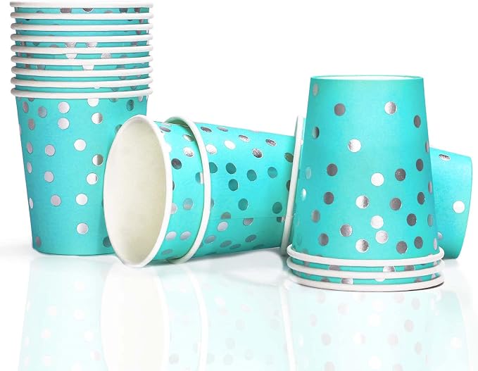 Teal Party Decorations, 168Pcs Teal Plates and Napkins Party Supplies, Birthday Plates Serves 24, Birthday Decorations for Women, Turquoise Sweet 16, Easter Graduation Mothers Day