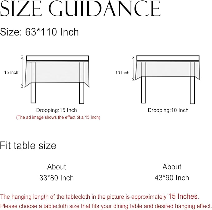 ISAENNE Vintage French Linen Rectangular Tablecloth,110"x63"-Flora A | Designer Elegant Floral Long Table Cloth Rectangle Table,Beautiful,Decoration,Dining Room,Tea Party,Kitchen,Thanksgiving