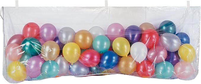Plastic Balloon Bag w/Balloons Party Accessory (1 count)