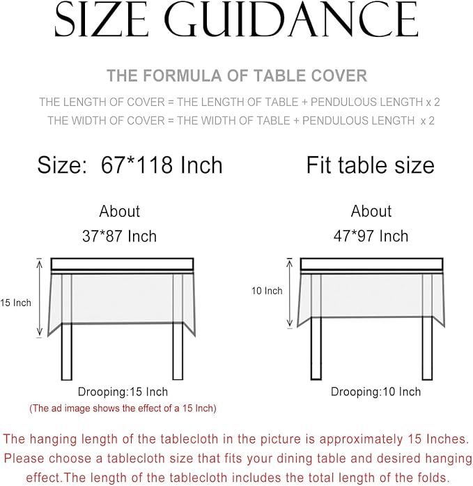 patdrea Vintage French Linen Tablecloth,Rectangular,118"x67"-Ivar A | Elegant Colorful Long Table Cloth for Rectangle Table,Blue and White Floral Patterned,Dining Room Tea Party Thanksgiving