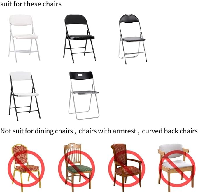 magalo 20 Pack Gray Spandex Folding Waterproof Chair Cover, Stretch Chair Cover Protector for Wedding, Party, Dining Banquet and Other Special Events