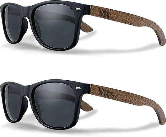 Wedding Sunglasses For Mr And Mrs | Wedding Accessories & Bride And Groom Gifts For Honeymoon