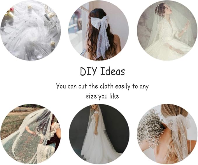 Table Runner 63" X 120" Wedding Arch Decorations Table Line Bridal Shower Decor Fabric Romantic Pearl Lace Tablecloth for Events Embroidered Sheer Wrinkle Free White Dessert Table Cloth Chiffon Tulle