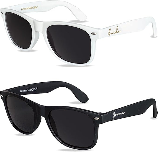 Wedding Sunglasses For Bride And Groom | Wedding Accessories & Bride And Groom Gifts For Honeymoon