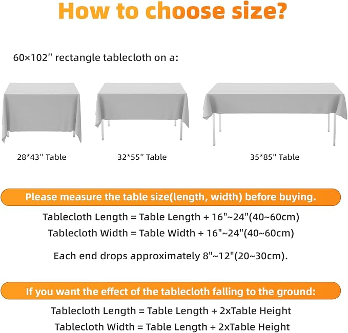 Juya Delight 60" x 102" Light Gold Sequin Tablecloth Rectangle Sparkle Table Cover for Wedding Birthday Party Festival Ceremony Cake Dessert Table