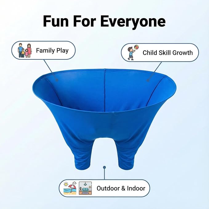 Granny Pants Yard Game Set,Outdoor Party Game Granny Pants Outdoor Game with Bouncy Balls and Air Pump Fun Family Reunion Backyard Games for Groups