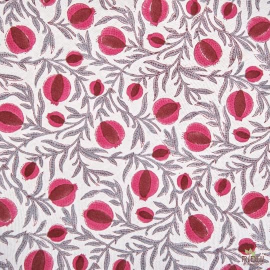 Ridhi Round Tablecloth Hand Block Print 100% Cotton Reusable Sangria Red 120 Inch Table Cover Decorative Everyday Use for Dining, Home, Party, Wedding, Farmhouse, Party Gift for Spring, Mother's Day