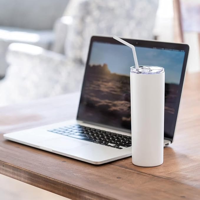200 Count 100% Plant-Based Compostable 10.25 in Long PLA Straws-Plasticless Biodegradable Bendy Drinking Straws-A Fantastic Eco Friendly Alternative to Plastic Straw