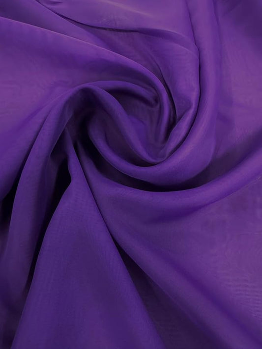 Sedona Designz 120" Wide x 100 Yards Roll - Sheer Voile Chiffon Fabric - Perfect for Draping Panels, Masking, Weddings, Events, Party Decor, Backdrops, Soft and Flowing, Event Decoration