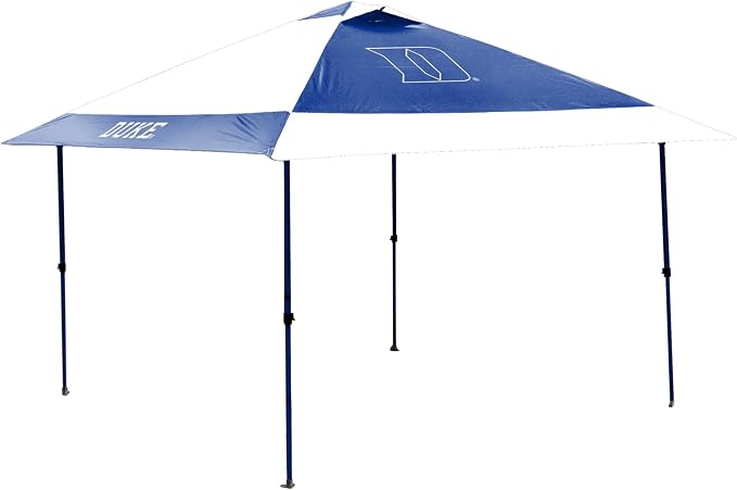 Logo Brands NCAA 12x12 Solo Up Canopy - 144 Square Feet of Shade – One-Person Easy Setup, UV-50 Protection, Rolling Storage Bag – Perfect Tent for Tailgates and Outdoor Events