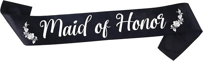 Bride to Be, Maid of Honor, & 3 Team Bride Sash Set - Wedding Party Sash Bundle | Bachelorette Party Bridesmaid Sashes Tribe Squad Crew Bridal Shower Decorations Favors Supplies Favor Bridesmaids Gift