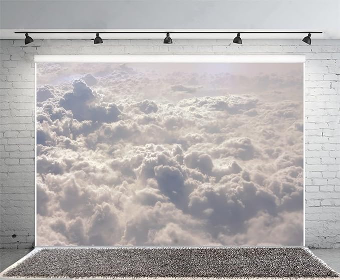 Yeele 15x10ft Sea of Clouds Backdrop Nature Sky Soft Cotton Photography Background Pictures Baby Girl Boy Adult Portrait Photo Booth Vinyl Wallpaper Photocall Studio Props