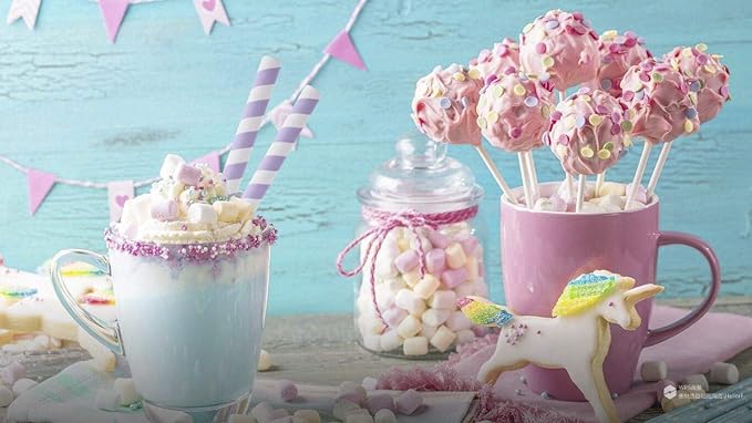 100 Pack, Extra Wide Paper Smoothie, Boba Straws - 10 mm Wide Biodegradable Straws for Bubble Tea (Tapioca, Boba Pearls), Milkshakes, Jumbo Drinks - Shower, Wedding Party Supplies Decorations