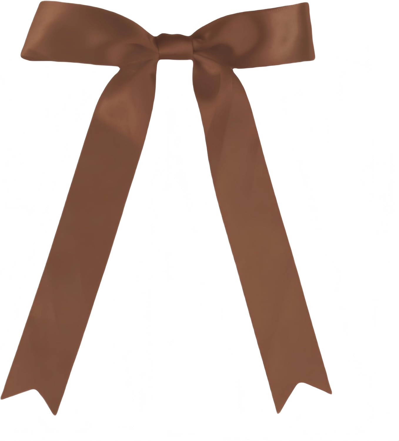 30 Pcs Brown Satin Bows 6 X 10 Inch Premade Bows with Twist Tie for Wedding Florist Decor, Cake Pops,Christmas Tree & Gift Wrapping(Brown)