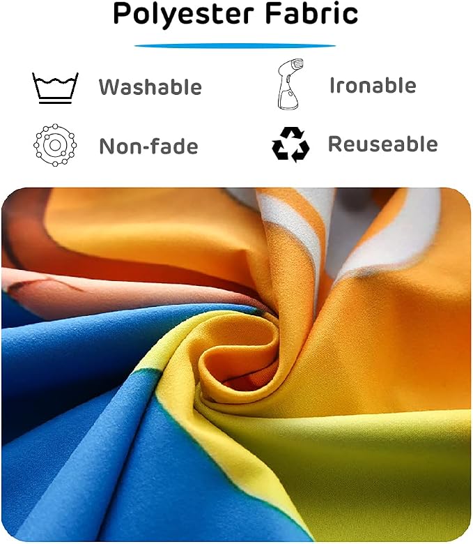 BELECO 9x6ft Fabric Outer Space Backdrop Universe Photography Backdrop Earth Moon Surface NASA Planet Stars Footprints Background Baby Shower Birthday Party Decoration Kids Photoshoot Photo Props