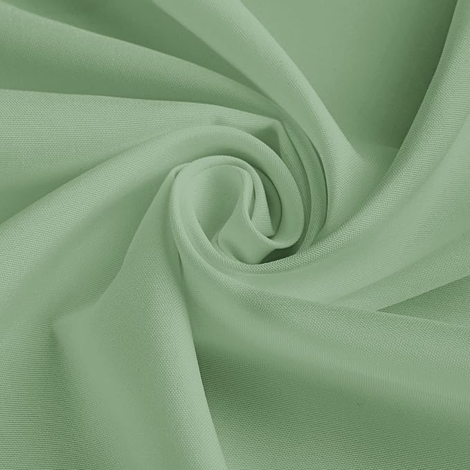 10 Pack Sage Green Tablecloth 60 x 102 Inch Sage Tablecloth for 6 Foot Rectangle Tables Sage Green Table Cloth Washable Polyester Fabric Table Cloths for Parties Wedding Banquet Christmas