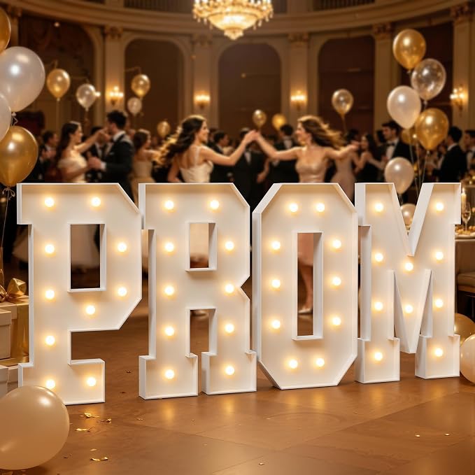 imprsv Marquee Light Up Letters, 3FT Marquee Letters for Birthday Baby Shower Wedding Decorations Light Up Letters for Engagement Party Decor, Large Marquee Letters for Party Decorations, Letter Z