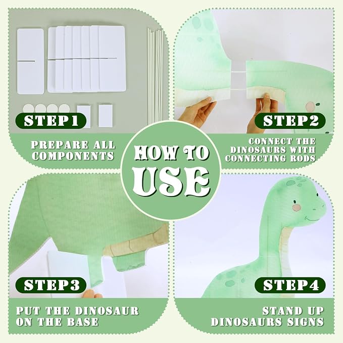 4 Pcs Large Hatching Soon Baby Shower Decoration Dinosaur Baby Shower Decorations Dino Birthday Party Decor Cartoon Dinosaur Cutouts Cardboard Standup Centerpiece Phot Booth Props