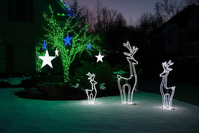 ANGMLN 10 Pack Green Fairy Lights 9.8' 30 LED Mini String Lights for Crafts, Christmas, Wedding, St Patrick's Day, Party, Costume Decoration