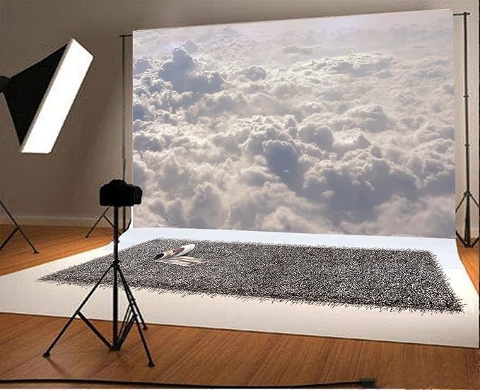 Yeele 15x10ft Sea of Clouds Backdrop Nature Sky Soft Cotton Photography Background Pictures Baby Girl Boy Adult Portrait Photo Booth Vinyl Wallpaper Photocall Studio Props