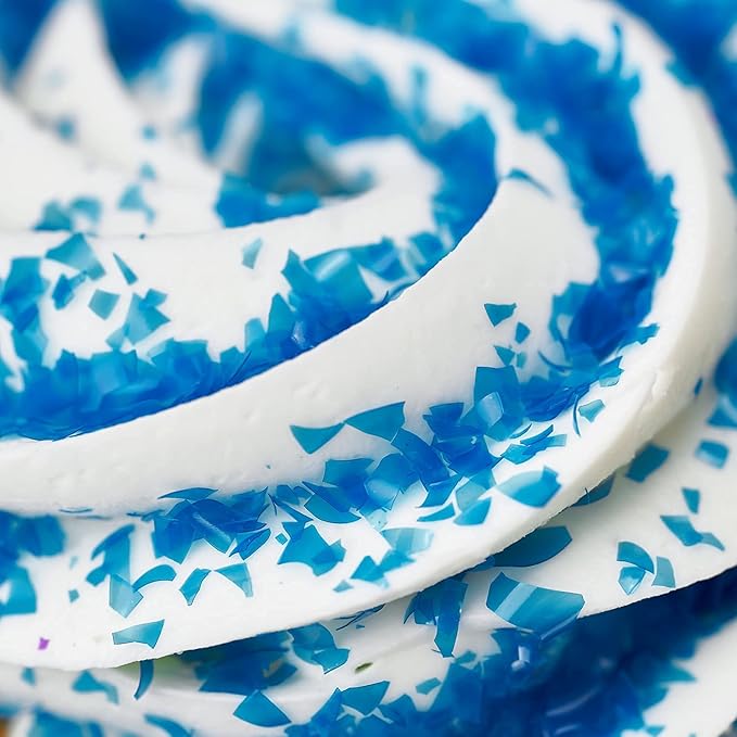 Bakell's Blue Shimmer Flakes - (50 gram 1x Jar) | Magical Edible Glitter Flakes for Spectacular Culinary Creations!