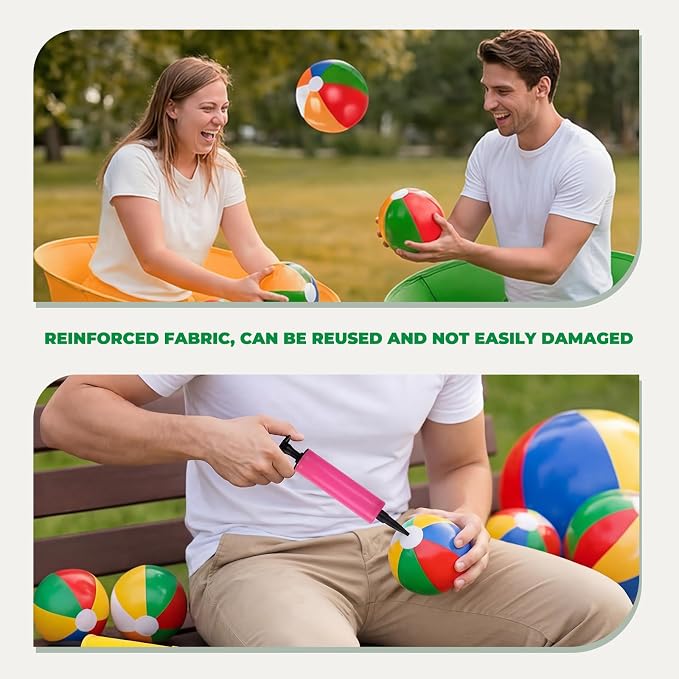 Granny Pants Yard Game, Granny Pants with Bouncy Balls & Pump, Giant Pants Outdoor Game & Big Pants Ball Catch Game, Granny Pants Game for Kids & Adults, Perfect for Family Reunion Games