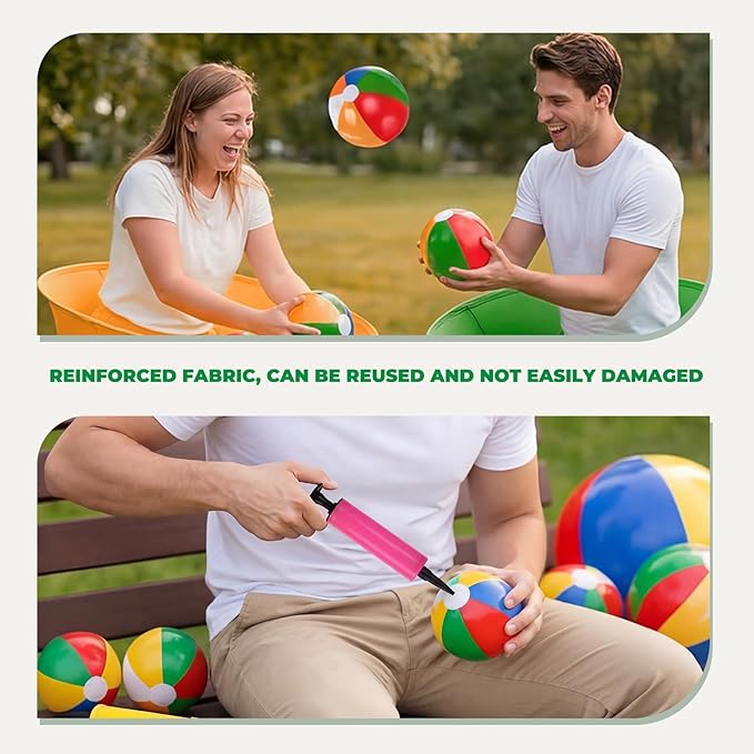 Granny Pants Yard Game, Granny Pants with Bouncy Balls & Pump, Giant Pants Outdoor Game & Big Pants Ball Catch Game, Granny Pants Game for Kids & Adults, Perfect for Family Reunion Games