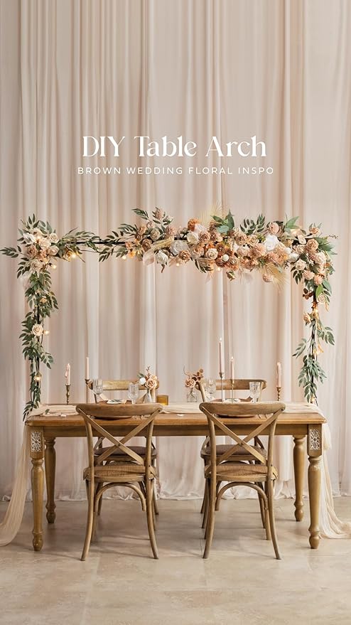 Ling's moment Artificial Flowers 25Pcs Gold Roses Decor w/Stems,3" DIY Foam Floral for Wedding Bouquet/Centerpieces, Outdoors Party Backdrop, Room/Table, and Garden/Pot Decorations