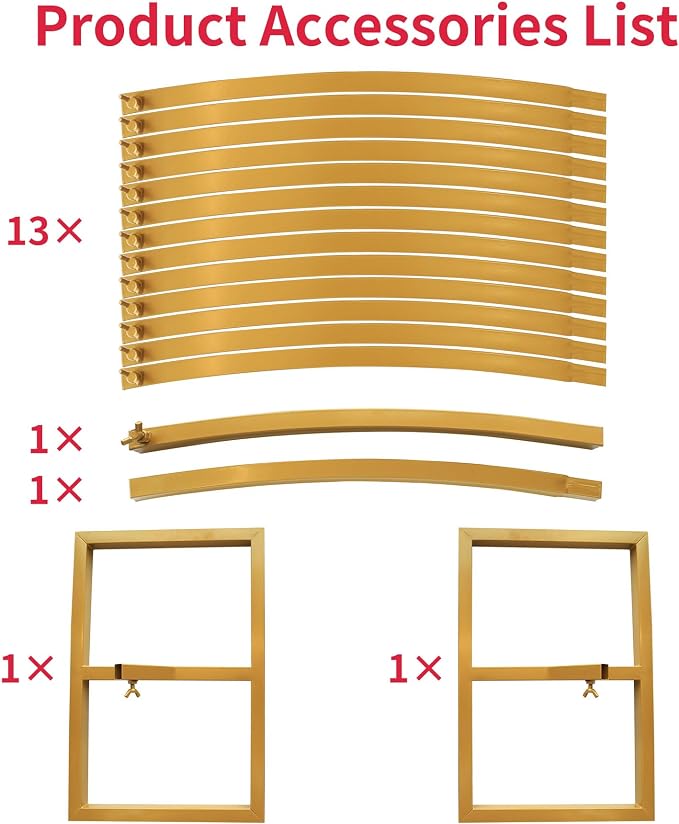 Wedding Arch Round Backdrop Stand Gold Metal Circle Backdrop Stand Circle Balloon Arch Stand Frame for Birthday Party Bridal Shower Anniversary Ceremony Candy Tables Celebration in 2.2x2.6m