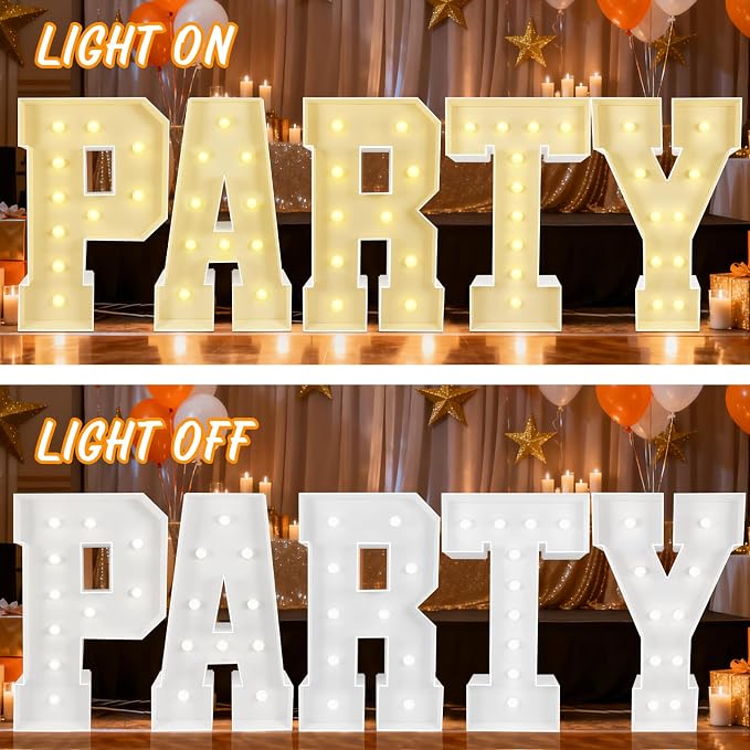 3FT Marquee Numbers 1, Large with Pre-Cut Foam Board Set, Easy-Install Reusable for Party Decoration, Birthdays, Weddings, Graduations, Baby Anniversaries
