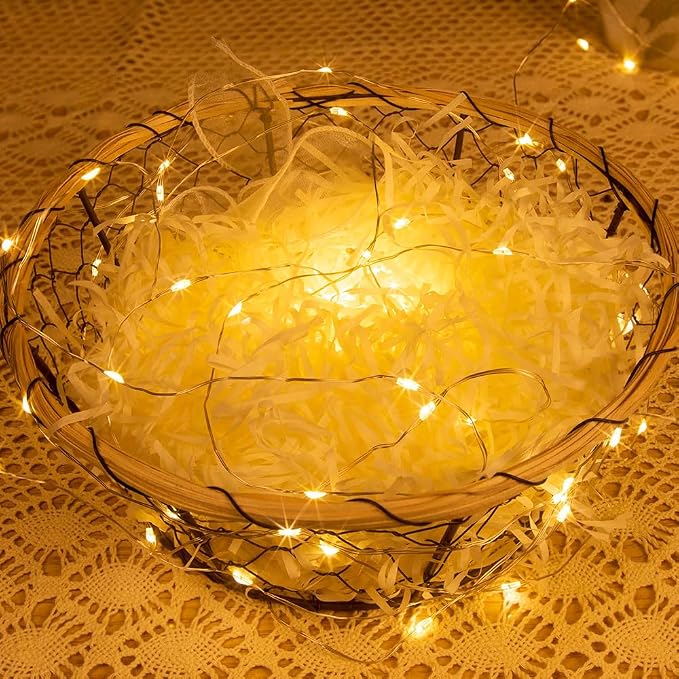2 Pack Plug in Fairy Lights 100FT 300 LED Waterproof Silver Wire LED Twinkle String Lights with Remote for Living Room Bedroom Patio Porch Garden Christmas Tree Wedding